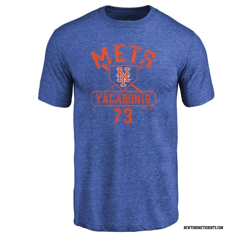 Stephen Nogosek New York Mets Youth Royal Backer Long Sleeve T-Shirt 