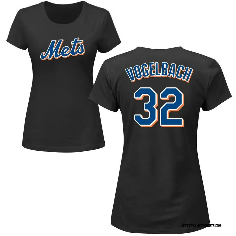 Daniel Vogelbach New York Mets Women's Backer Slim Fit T-Shirt - Ash