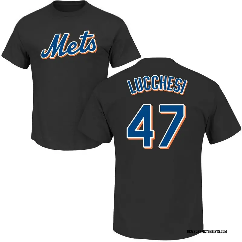 New York Mets Majestic Youth Custom Roster Name & Number T-Shirt - Royal